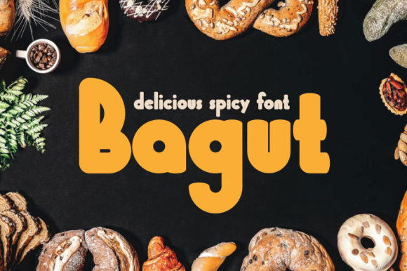 Bagut: A Fun, Thick Lettered Display Font for Bold Branding