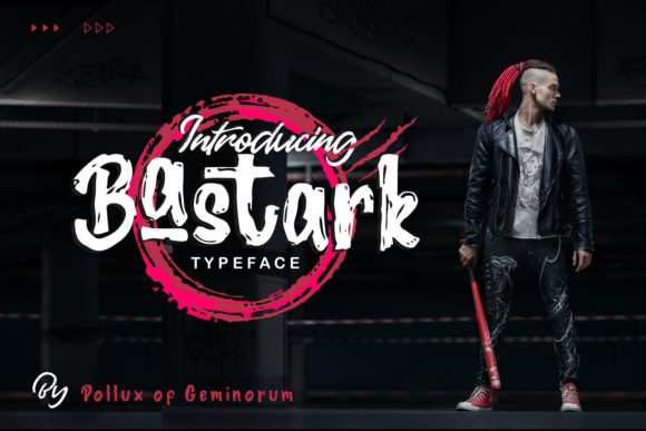 Bastark: A Modern Display Font for Memorable Branding