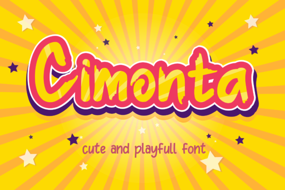 Cimonta: A Display Font That Brings Your Brand to Life