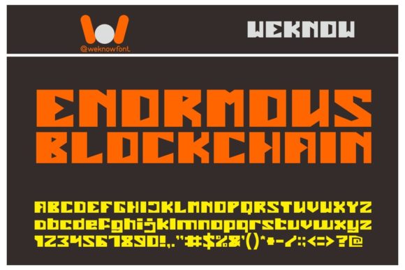 Enormous: The Bold Display Font That Elevates Your Crafts