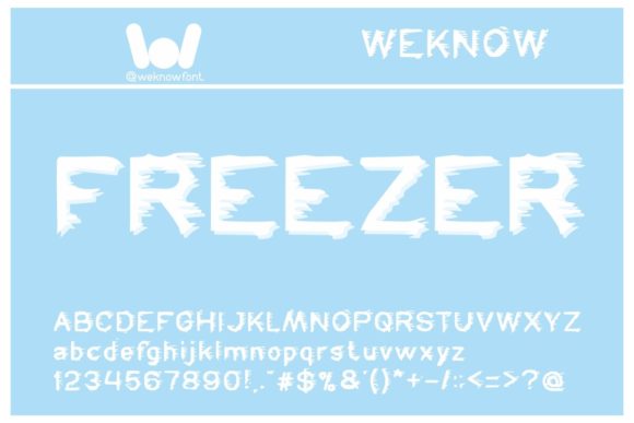 Finding the Right Voice with the Freezer Font