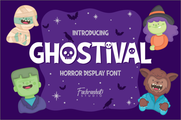 Ghostival: A Display Font That Elevates Halloween Web Design