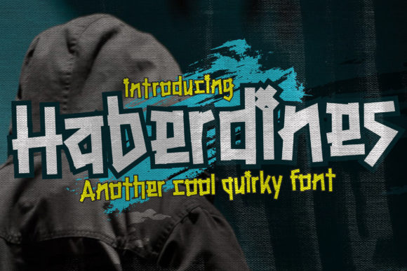 Haberdines: A Creepy Urban Display Font for Bold Branding