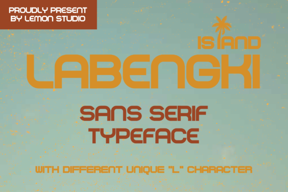 Labengki Island: A Modern Display Font for Editorial Clarity