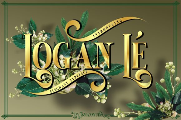 Logan Le: A Modern Display Font for Elegant Branding