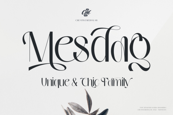 Mesdag Font: A Modern and Elegant Choice for Digital Design