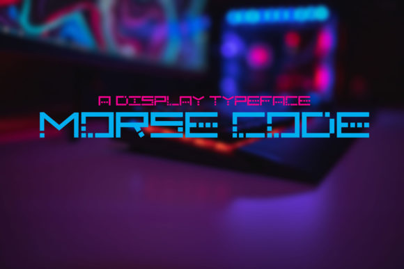 Morse Code: A Display Font for Editorial Storytelling