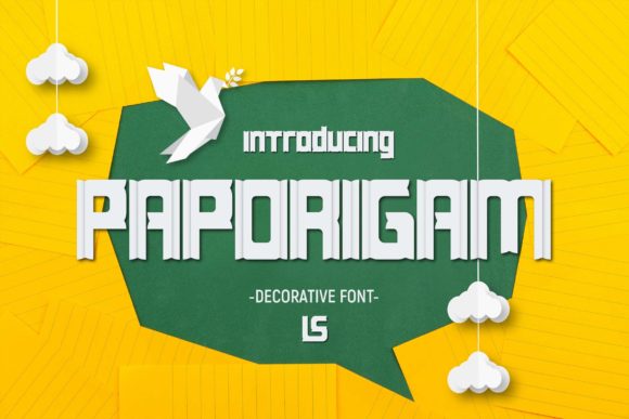 Paporigam: The Bold Display Font for Web Designers