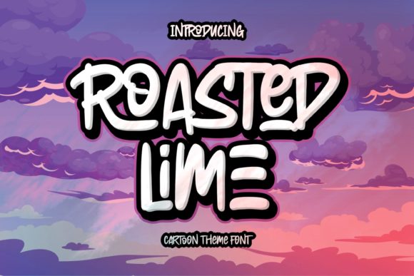Roasted Lime: A Graffiti Display Font for Bold Web Design