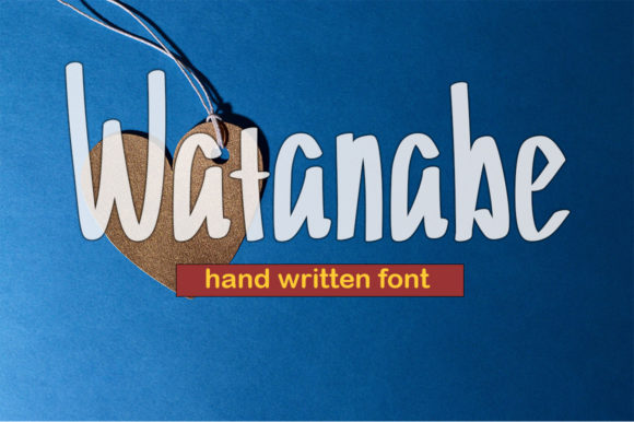 Watanabe Typeface: A Friendly Display Font for Campaign Design