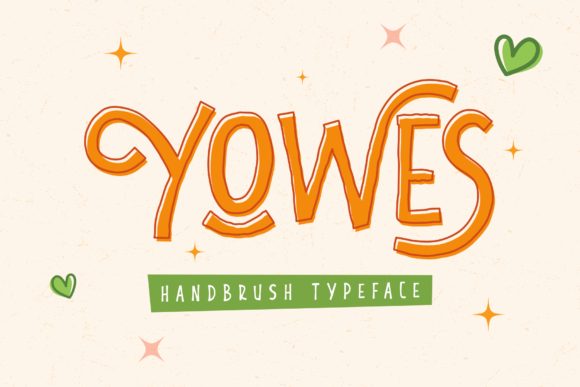Yowes Font: A Playful Display Typeface for a Polished Brand