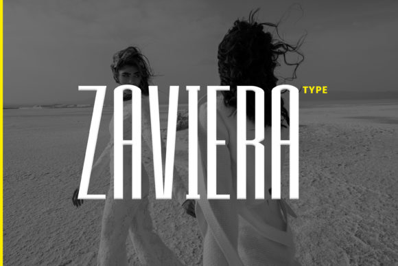 Zaviera: A Modern Display Font for Memorable Branding