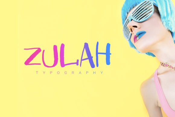Zulah: A Cheerful Display Font for Bold Campaigns